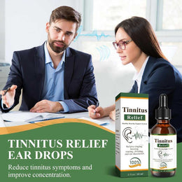 Premium Tinnitus Relief Drops | Herbal Ear Care Formula