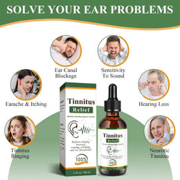 Premium Tinnitus Relief Drops | Herbal Ear Care Formula
