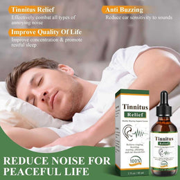 Premium Tinnitus Relief Drops | Herbal Ear Care Formula