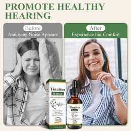 Premium Tinnitus Relief Drops | Herbal Ear Care Formula