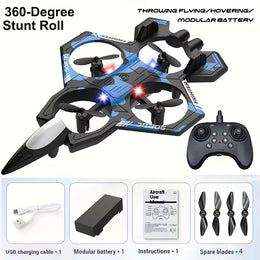 Premium TAK TAK RC Fighter Jet Drone Toy | Remote Control Aircraft