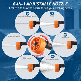 Premium High Pressure Water Cleaning Gun | Powerful Spray Nozzle