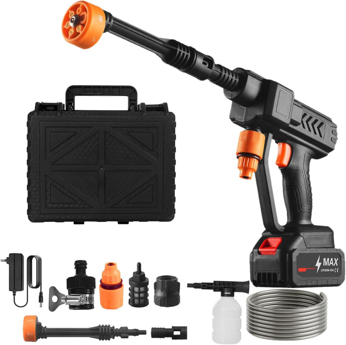 Premium High Pressure Water Cleaning Gun | Powerful Spray Nozzle