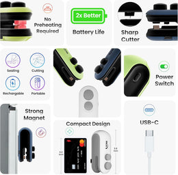 Premium Mini Portable Sealing Machine | Bag Sealer