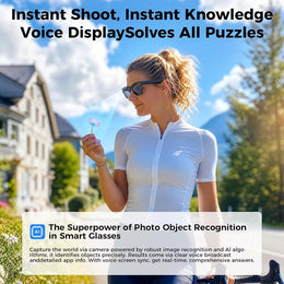 Premium AI Smart Glasses | 8MP Camera & Smart Features