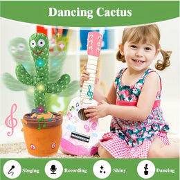 Premium Dancing Cactus Toy | Interactive Talking & Dancing Toy