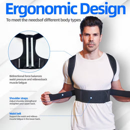 Premium Posture Belt | Adjustable Back & Shoulder Support