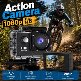 Premium Waterproof 1080P Sports Camera | HD Action Camera