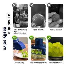Premium Automatic Fruit Peeler | Small Electric Fruit Peeling Machine