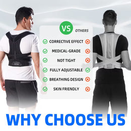 Premium Posture Belt | Adjustable Back & Shoulder Support