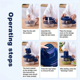 Premium Automatic Fruit Peeler | Small Electric Fruit Peeling Machine