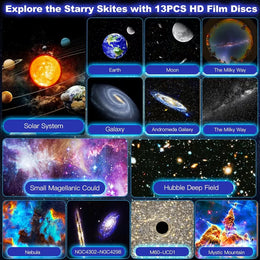 Premium Planetarium Projector | Galaxy & Starry Sky Night Light