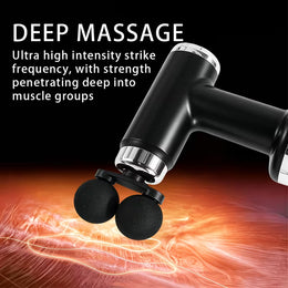 Premium Electric Double Muscle Massager | Dual Head Massage Gun