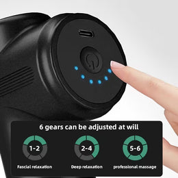 Premium Muscle Massage Gun | 4 Massage Heads – FH-820